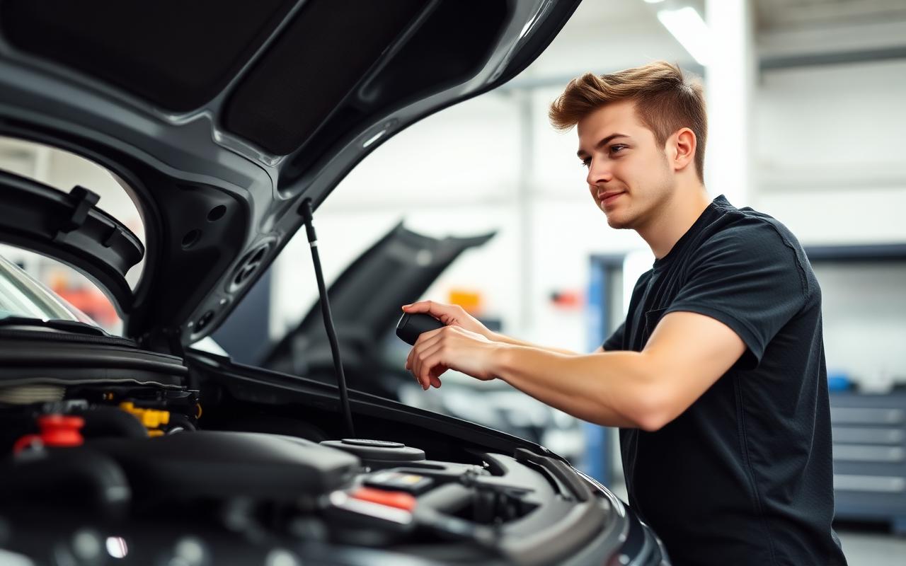 Kfz-Technik – Werkstatt der PTS Perg