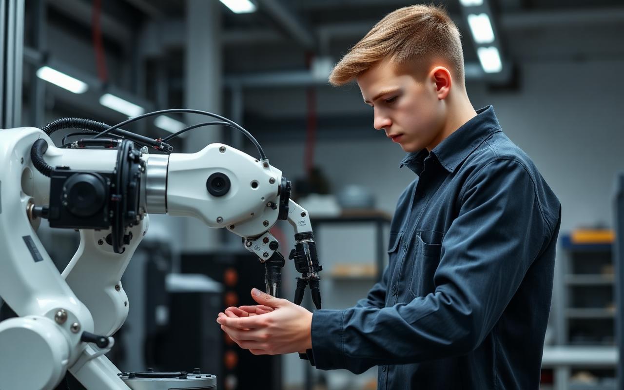 Mechatronik – Werkstatt der PTS Perg